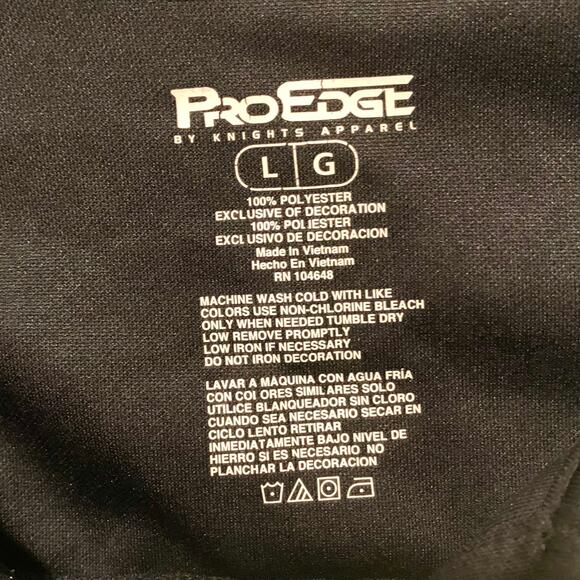 Men's Size L PURDUE Polo Golf Shirt PRO EDGE by KNIGHTS APPAREL Embroidered - Picture 2 of 8